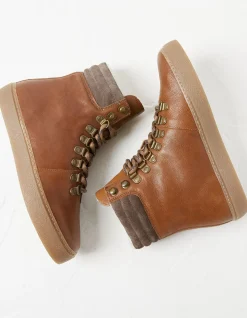 FatFace Nicky Hybrid Hiker Boots Chestnut Outlet