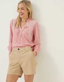 FatFace Padstow Chino Shorts Stone Hot