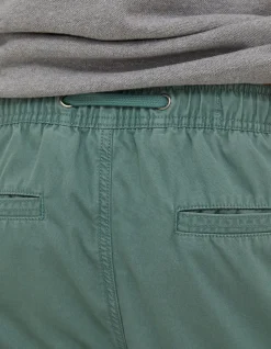 FatFace Padstow Pull On Cargo Shorts Dusky Green Best