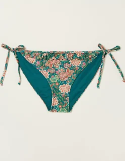 FatFace Paradise Frill Bikini Bottoms Teal Green Best
