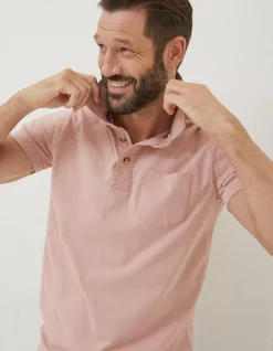 FatFace Perranporth Polo Pink Sale
