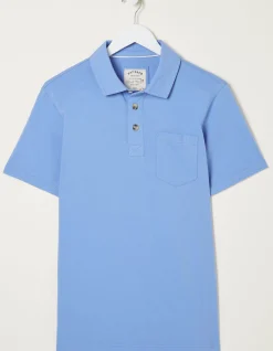 FatFace Perranporth Polo Bright Blue Discount