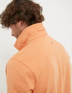 FatFace Perranporth Polo Dusky Orange Sale