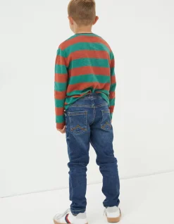 FatFace Petworth Pull On Jeans Denim Blue Online
