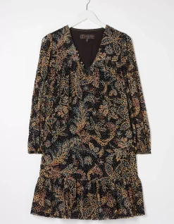 FatFace Poplar Floral Devore Dress Multi Sale