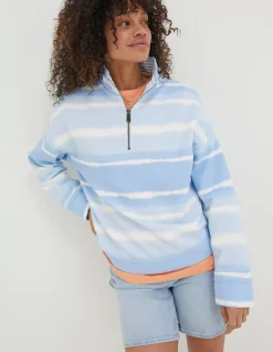 FatFace Relaxed Tie Dye Airlie Blue