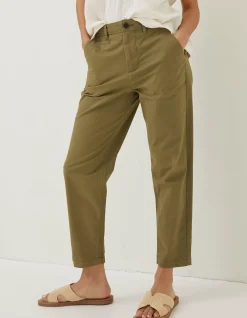 FatFace Rye Chinos Khaki Green Online
