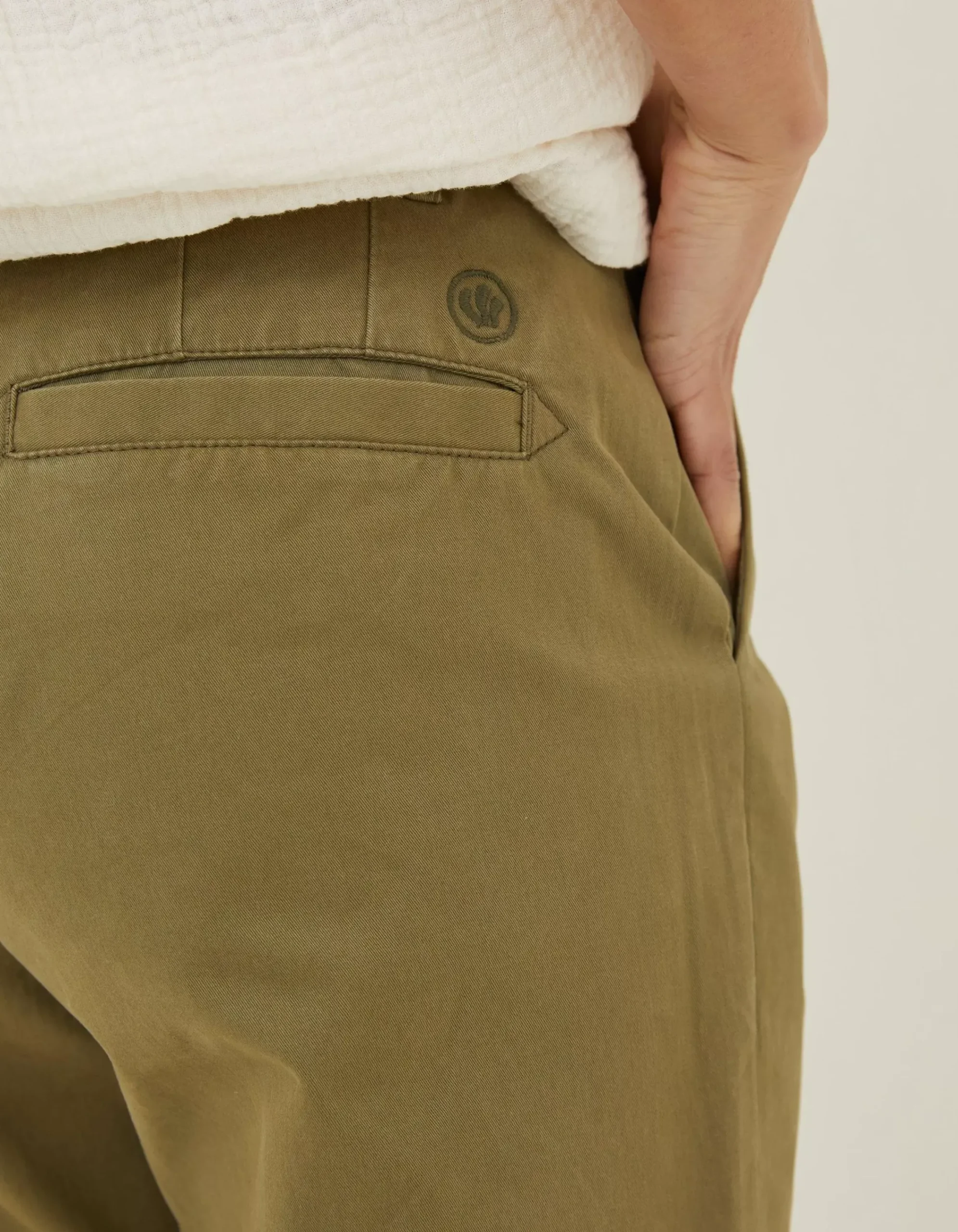 FatFace Rye Chinos Khaki Green Online