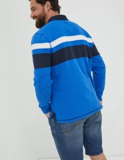FatFace Scotland Nation Rugby Shirt Navy Sale