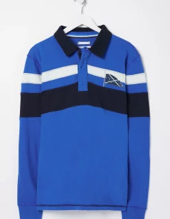 FatFace Scotland Nation Rugby Shirt Navy Sale