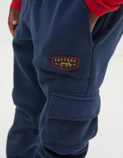 FatFace Seaburn Sweat Cargo Joggers Navy Online