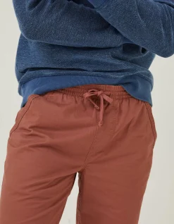 FatFace Seaton Pull On Shorts Washed Orange Discount