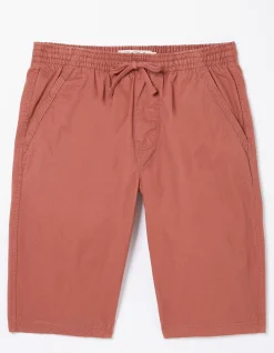 FatFace Seaton Pull On Shorts Washed Orange Discount