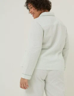 FatFace Seersucker Stripe Pj Shirt Multi Colour Sale