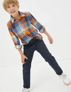 FatFace Seth Slim Jeans Navy New