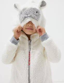 FatFace Shelter Stevie Sheep Onesie Ivory Discount