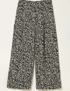 FatFace Shirwell Paint Stroke Trousers Black Hot