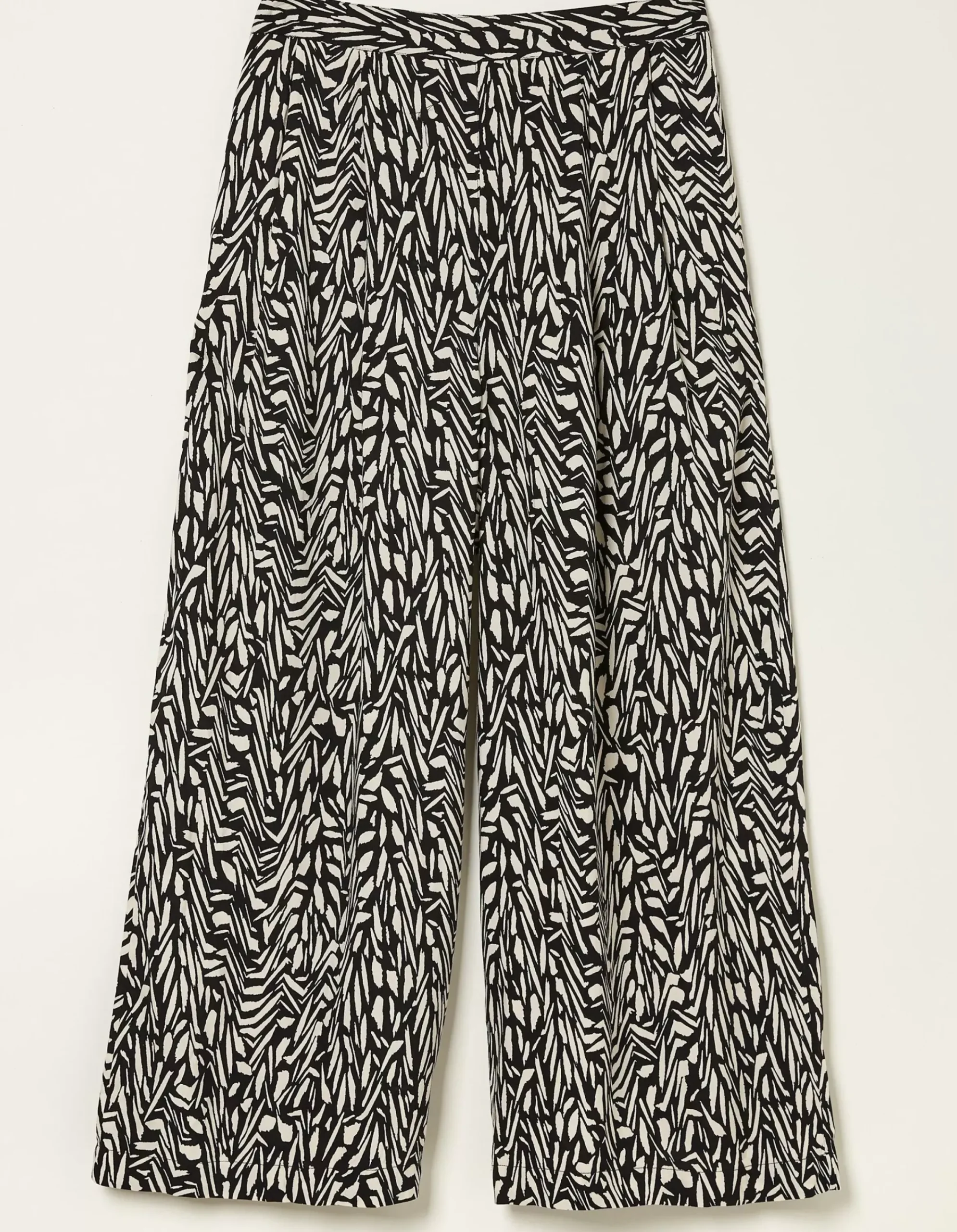 FatFace Shirwell Paint Stroke Trousers Black Hot