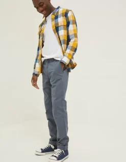 FatFace Slim Coastal Chino Dusky Blue Best