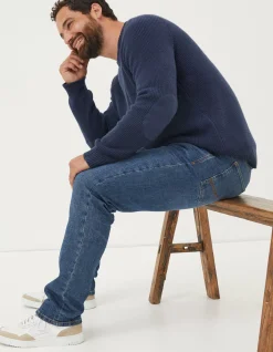 FatFace Slim Fit Jeans Indigo Blue Sale