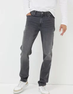 FatFace Slim Fit Jeans Washed Grey Hot