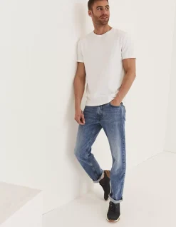 FatFace Slim Light Wash Jeans Denim Online