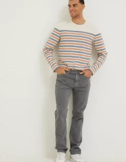 FatFace Slim Salcombe Trousers Grey Sale