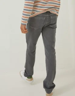 FatFace Slim Salcombe Trousers Grey Sale