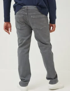 FatFace Slim Salcombe Trousers Grey Sale