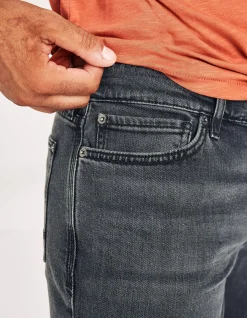 FatFace Slim Wash Jeans Grey Outlet