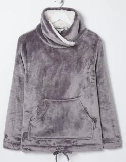 FatFace Snuggle Top Charcoal Grey Online