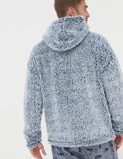 FatFace Sofa Hoodie Winter White Outlet