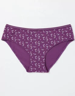 FatFace Sparkle Star Mini Knickers Purple New