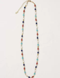 FatFace Stone And Bead Necklace Multi Best