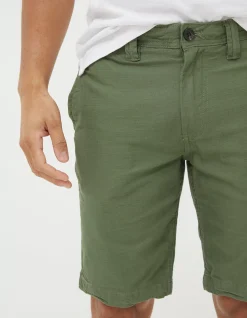 FatFace Stow Flat Front Shorts Green Clearance