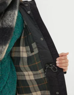FatFace Sussex Heritage Coat Vintage Black Discount