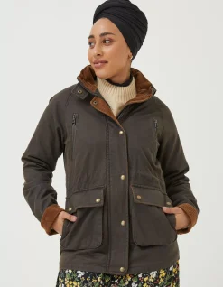 FatFace Sussex Jacket Chocolate Best