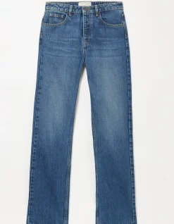 FatFace Sutton Straight Jeans Denim Blue