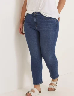 FatFace Sway Slim Jeans Mid Wash New