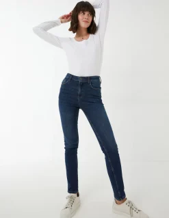 FatFace Sway Slim Leg Comfort Stretch Jeans Mid Wash Clearance