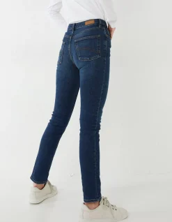 FatFace Sway Slim Leg Comfort Stretch Jeans Mid Wash Clearance