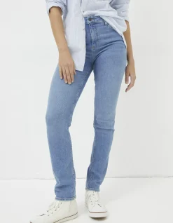 FatFace Sway Slim Leg Comfort Stretch Jeans Vintagepale New