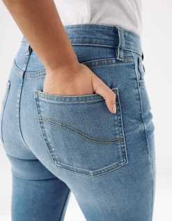 FatFace Sway Slim Leg Comfort Stretch Jeans Vintagepale New