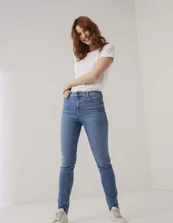 FatFace Sway Slim Leg Comfort Stretch Jeans Vintagepale New
