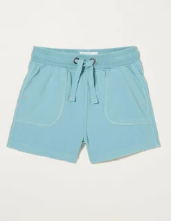 FatFace Sweat Shorts Light Aqua Hot