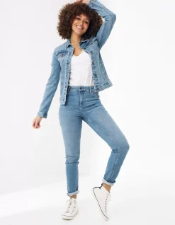 FatFace Tasha Denim Jacket Light Wash Online