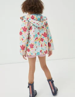 FatFace Tate Blooms Printed Jacket Off White Hot