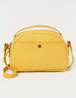 FatFace The Callie Crossbody Bag Yellow Discount