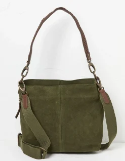 FatFace The Valletta Shoulder Bag Green Outlet