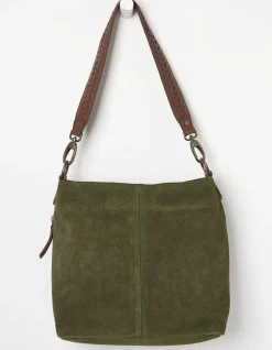 FatFace The Valletta Shoulder Bag Green Outlet
